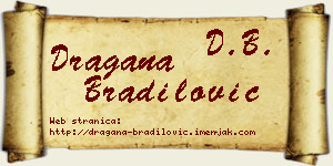Dragana Bradilović vizit kartica